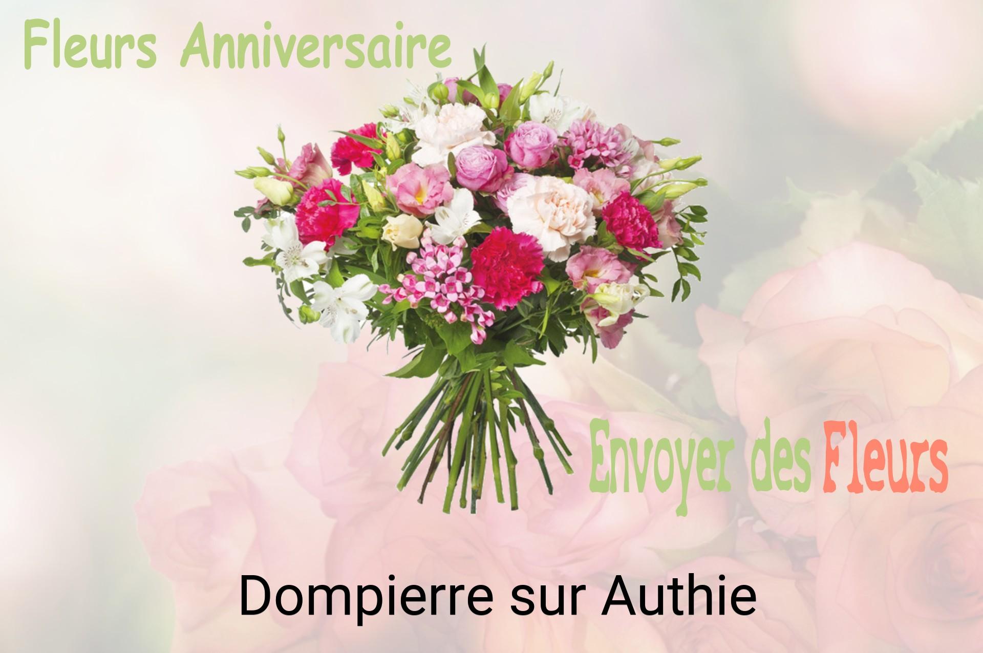 Bouquet de fleurs d’anniversaire livré à Dompierre-sur-Authie